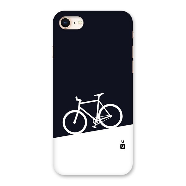 Bicycle Minimal Art Back Case for iPhone 8