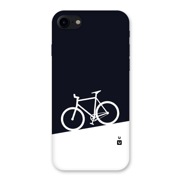 Bicycle Minimal Art Back Case for iPhone SE 2020
