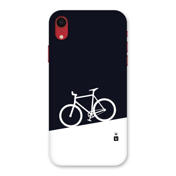 Bicycle Minimal Art Back Case for iPhone XR