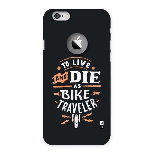 Bike Traveler Back Case for iPhone 6 Logo Cut
