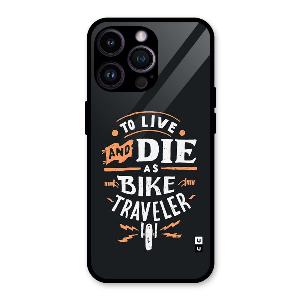Bike Traveler Glass Back Case for iPhone 14 Pro Max
