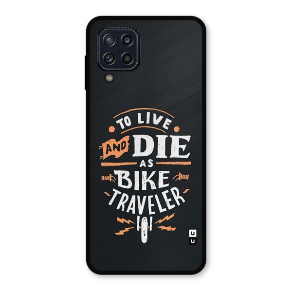Bike Traveler Metal Back Case for Galaxy M32
