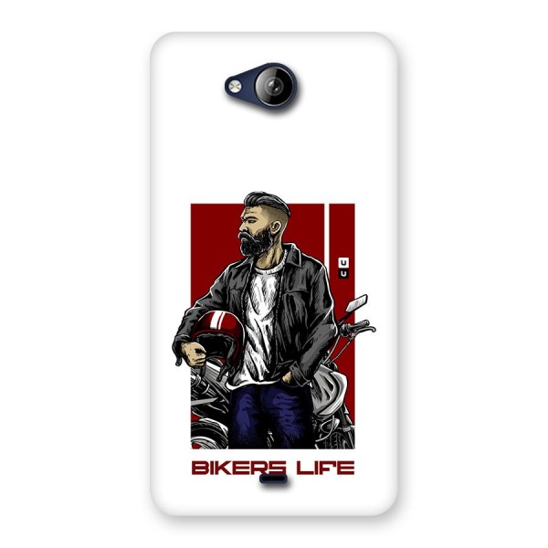 Biker Life Back Case for Canvas Play Q355
