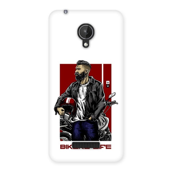 Biker Life Back Case for Canvas Spark Q380
