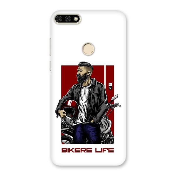 Biker Life Back Case for Honor 7A