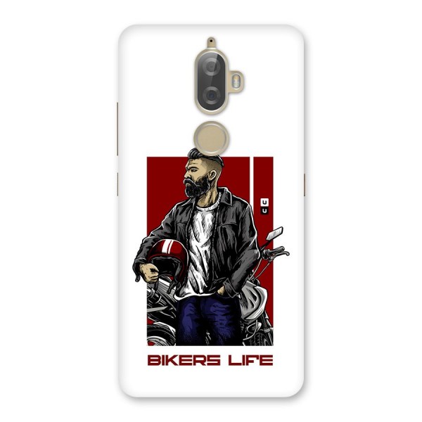 Biker Life Back Case for Lenovo K8 Plus