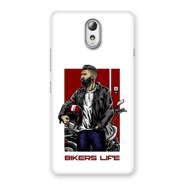Biker Life Back Case for Lenovo Vibe P1M