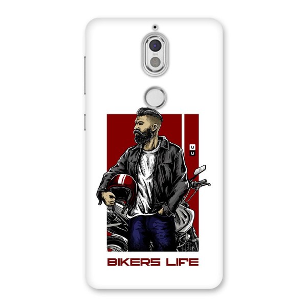 Biker Life Back Case for Nokia 7