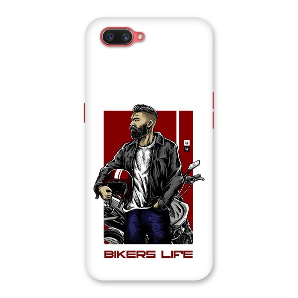 Biker Life Back Case for Oppo A3s
