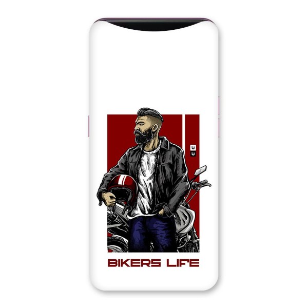 Biker Life Back Case for Oppo Find X