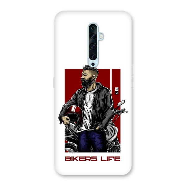 Biker Life Back Case for Oppo Reno2 F