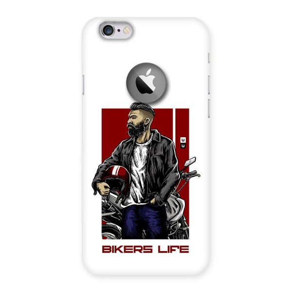 Biker Life Back Case for iPhone 6 Logo Cut