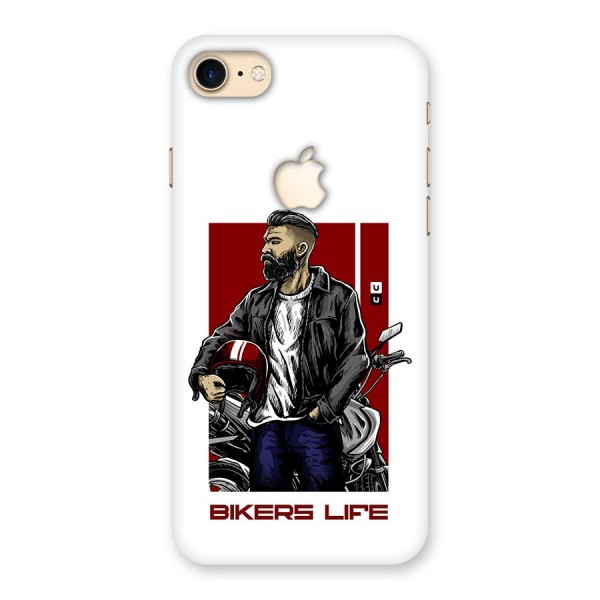 Biker Life Back Case for iPhone 7 Apple Cut