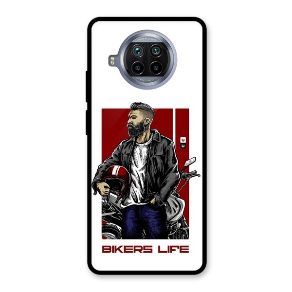 Biker Life Glass Back Case for Mi 10i