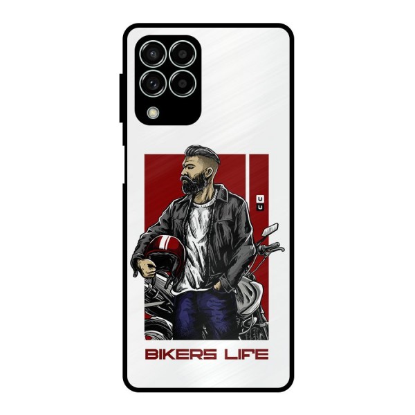 Biker Life Metal Back Case for Galaxy M33