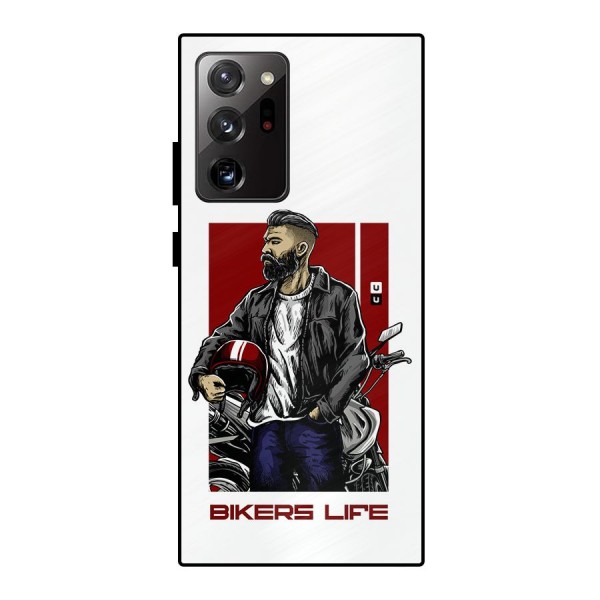 Biker Life Metal Back Case for Galaxy Note 20 Ultra