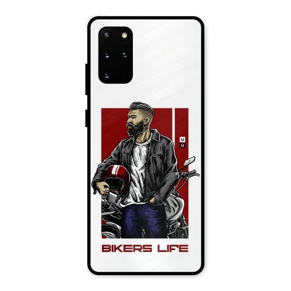 Biker Life Metal Back Case for Galaxy S20 Plus