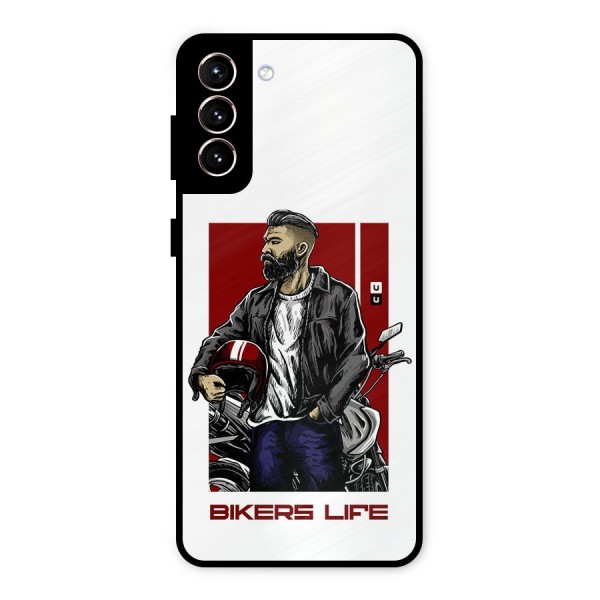 Biker Life Metal Back Case for Galaxy S21 Plus