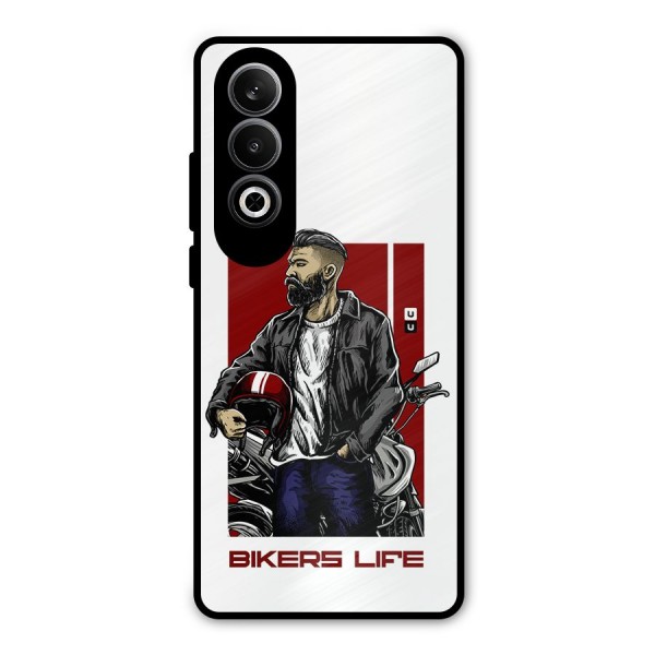 Biker Life Metal Back Case for OnePlus Nord CE4