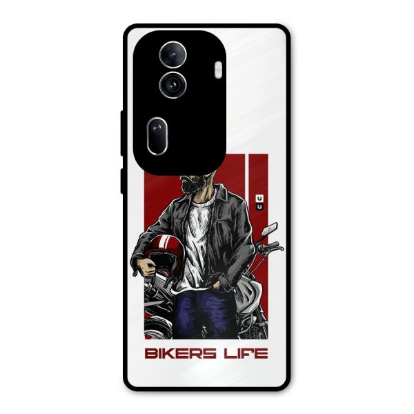 Biker Life Metal Back Case for Oppo Reno11 Pro 5G