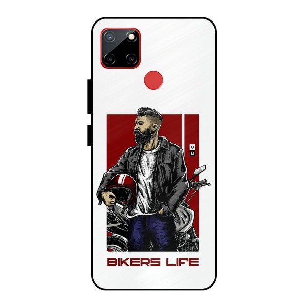 Biker Life Metal Back Case for Realme C12