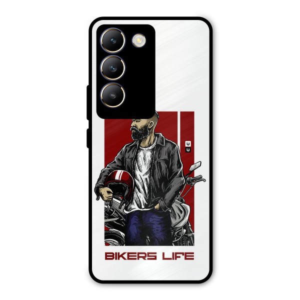 Biker Life Metal Back Case for Vivo Y200e