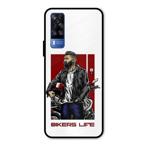 Biker Life Metal Back Case for Vivo Y31