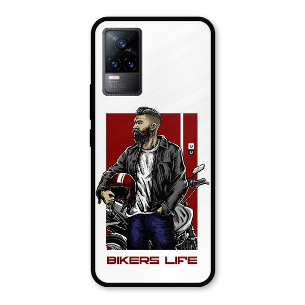 Biker Life Metal Back Case for Vivo Y73