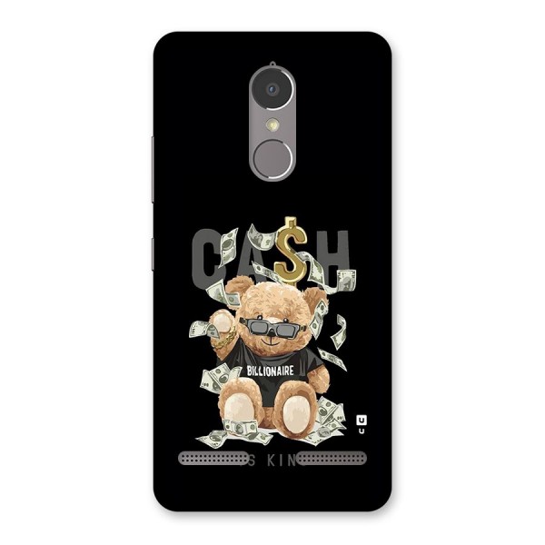 Billionaire Teddy Back Case for Lenovo K6 Power