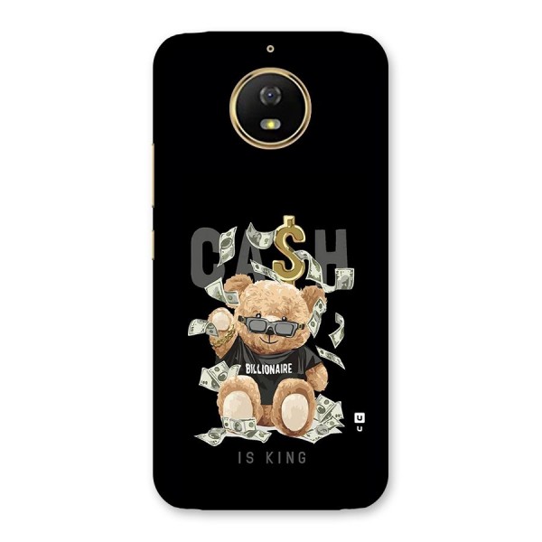 Billionaire Teddy Back Case for Moto G5s