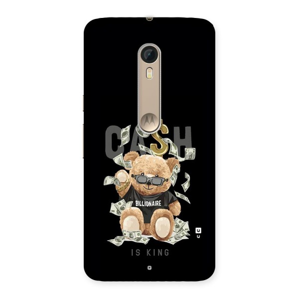 Billionaire Teddy Back Case for Moto X Style