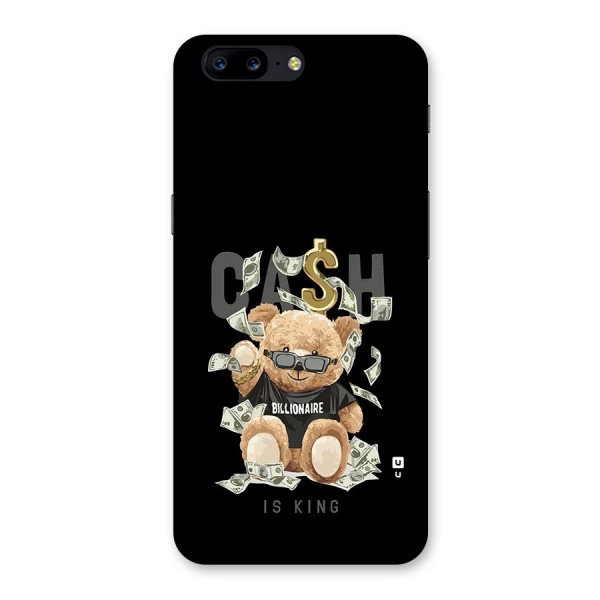 Billionaire Teddy Back Case for OnePlus 5