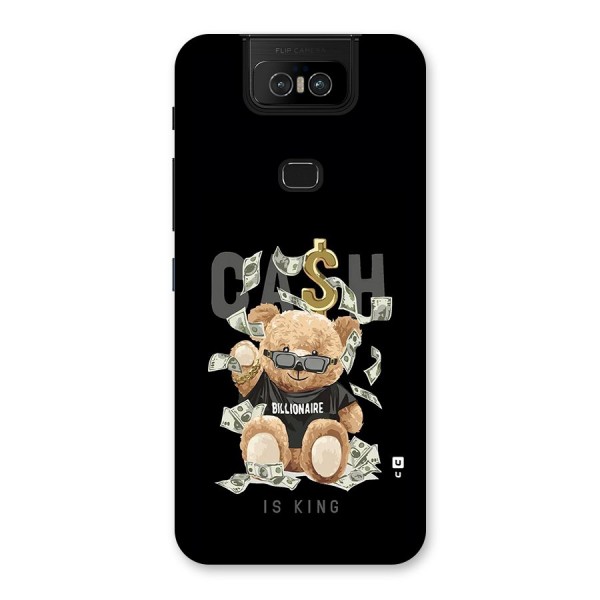 Billionaire Teddy Back Case for Zenfone 6z