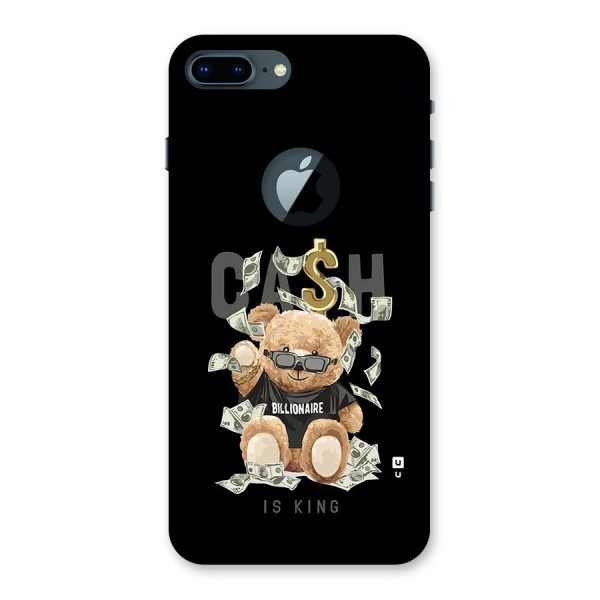 Billionaire Teddy Back Case for iPhone 7 Plus Logo Cut