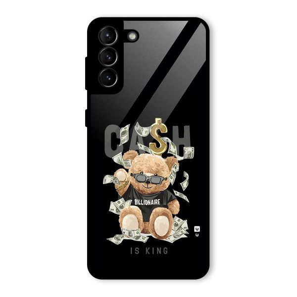 Billionaire Teddy Glass Back Case for Galaxy S21 Plus