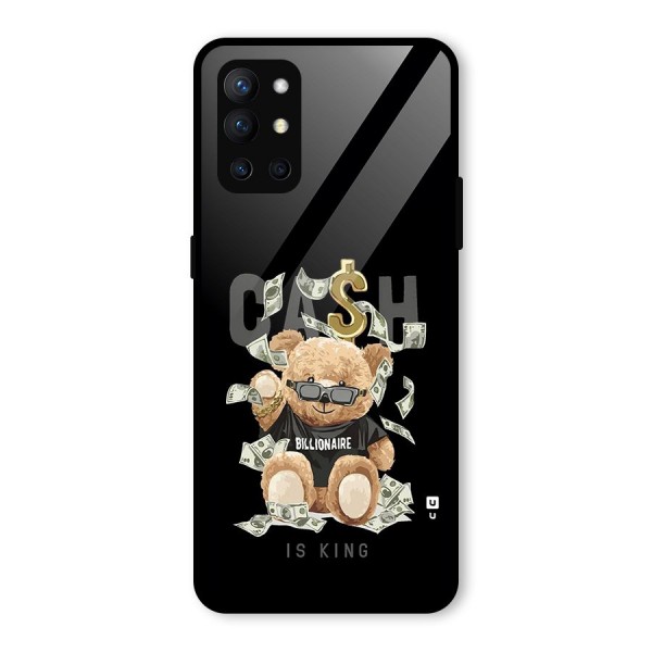 Billionaire Teddy Glass Back Case for OnePlus 9R