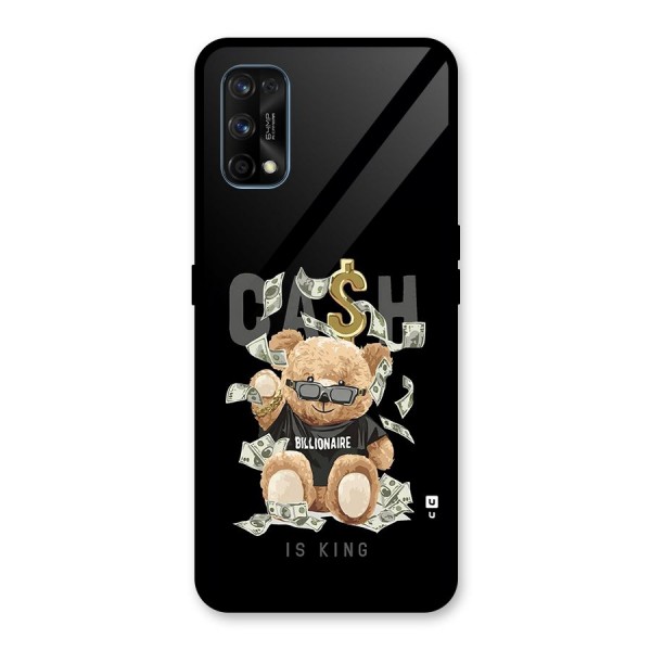 Billionaire Teddy Glass Back Case for Realme 7 Pro