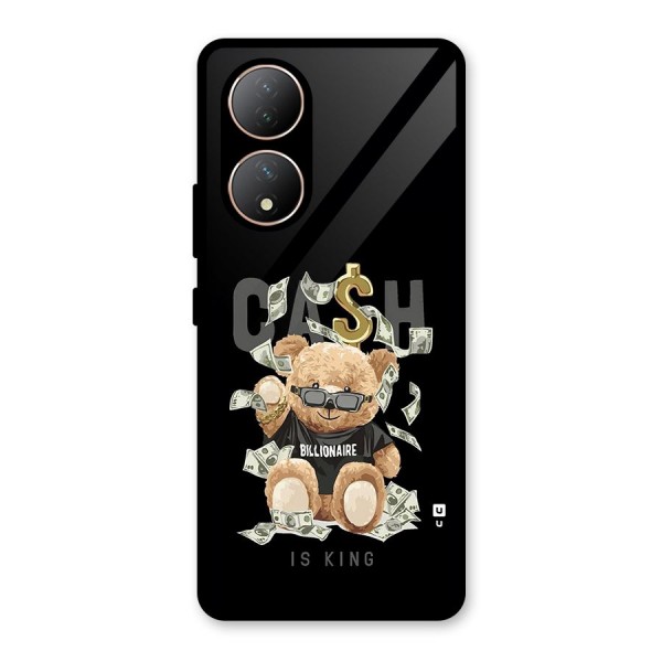 Billionaire Teddy Glass Back Case for Vivo Y100