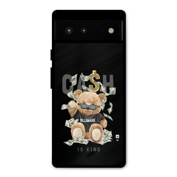 Billionaire Teddy Metal Back Case for Google Pixel 6