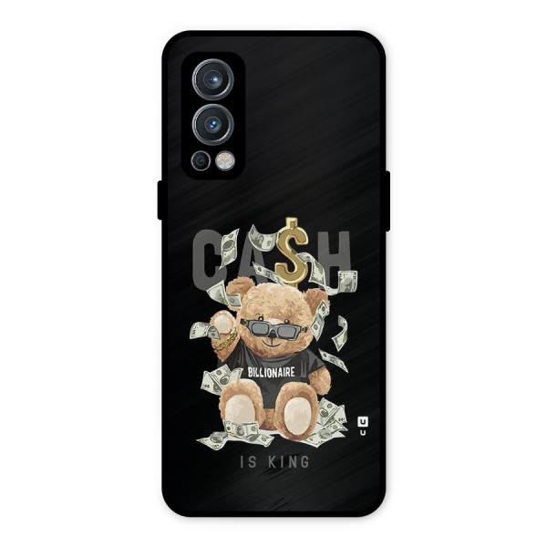 Billionaire Teddy Metal Back Case for OnePlus Nord 2 5G