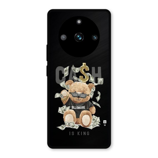 Billionaire Teddy Metal Back Case for Realme 11 Pro