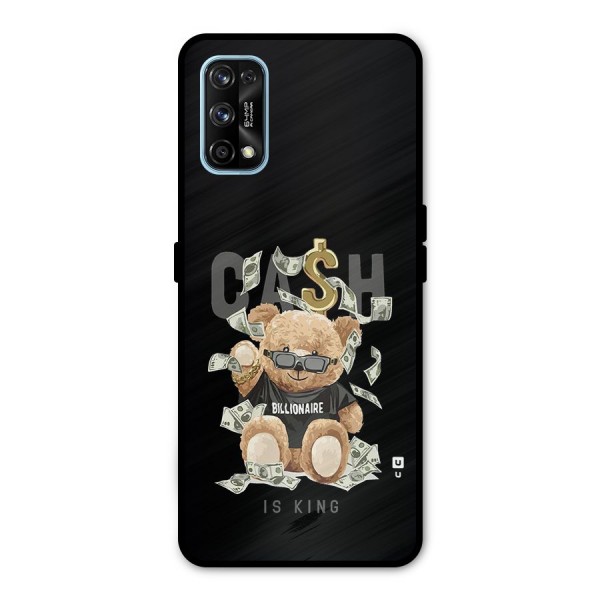 Billionaire Teddy Metal Back Case for Realme 7 Pro