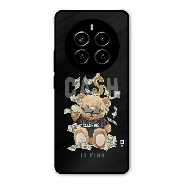 Billionaire Teddy Metal Back Case for Realme P1 Pro