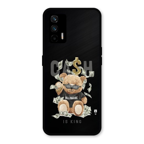 Billionaire Teddy Metal Back Case for Realme X7 Max