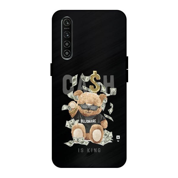 Billionaire Teddy Metal Back Case for Realme XT
