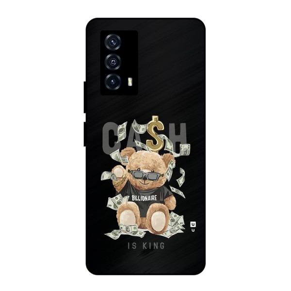 Billionaire Teddy Metal Back Case for iQOO Z5