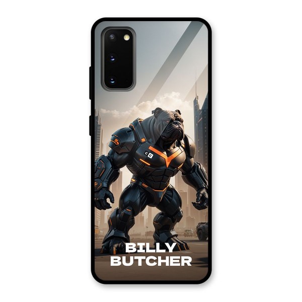 Billy Butcher Glass Back Case for Galaxy S20