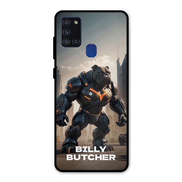 Billy Butcher Metal Back Case for Galaxy A21s