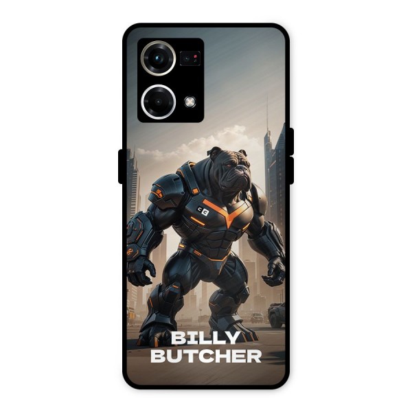 Billy Butcher Metal Back Case for Oppo F21s Pro 4G