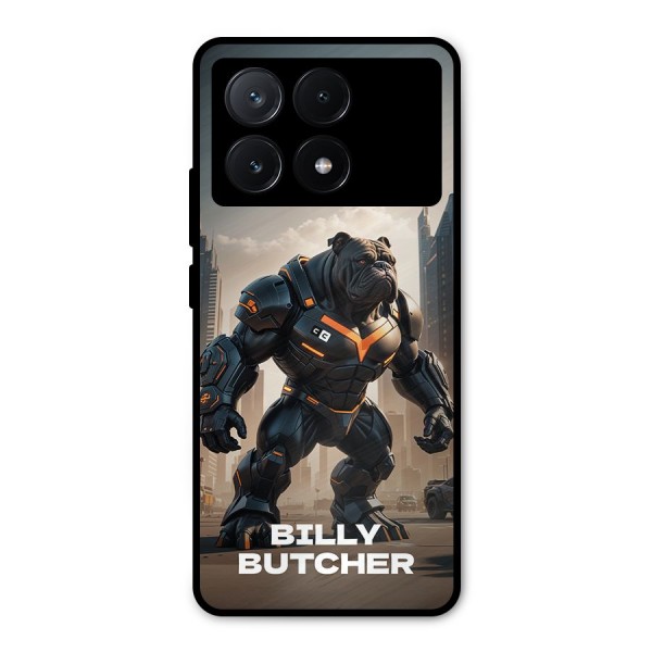Billy Butcher Metal Back Case for Poco X6 Pro